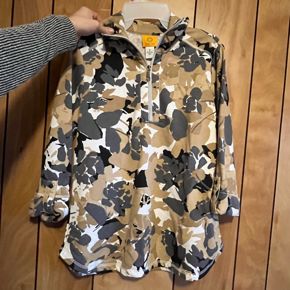 Ruby Rd quarterzip top